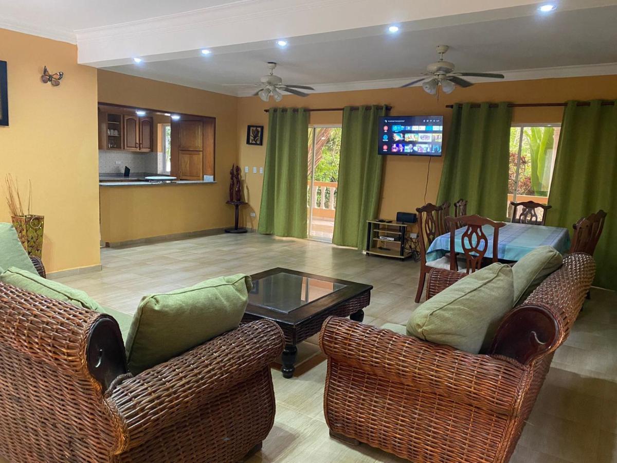 4 Bedroom Villa, Security, Private Pool, Ocean View Сосуа Экстерьер фото