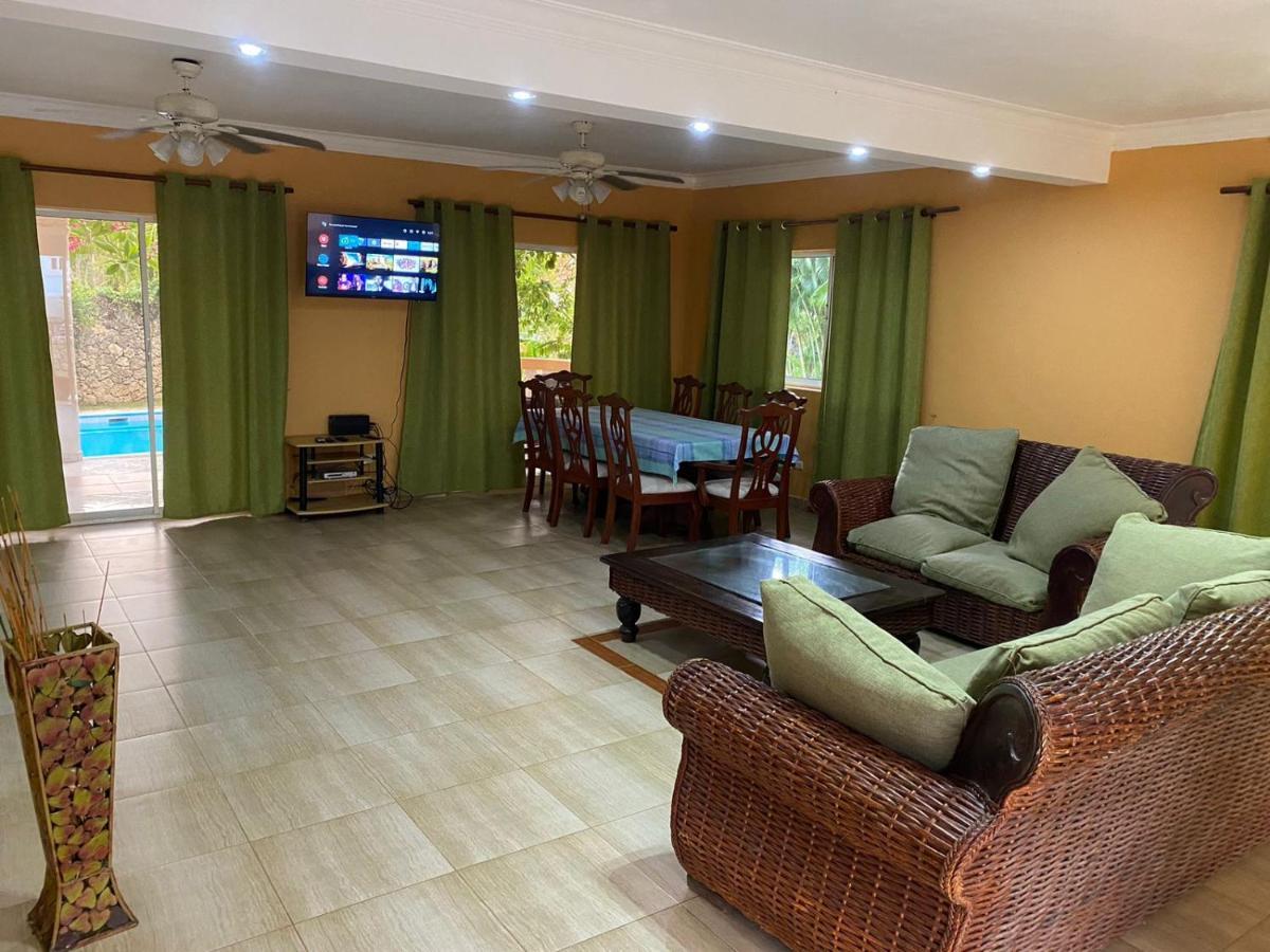 4 Bedroom Villa, Security, Private Pool, Ocean View Сосуа Экстерьер фото
